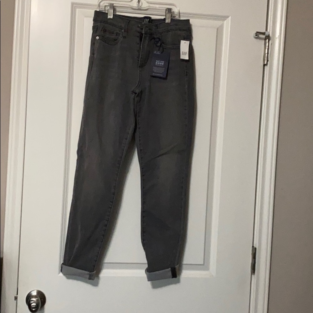 Gap gray skinny jeans